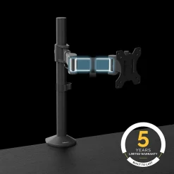 Discount Fellowes Reflex Single Adjustable Arm, Up to 32