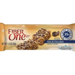 Fiber One Chewy Oats & Chocolate Granola Bar, 1.4 oz., 16 Bars/Box (GEM14562)