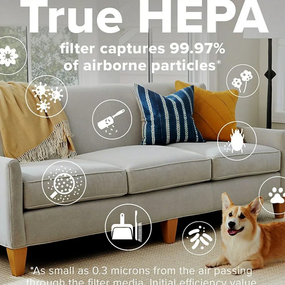 Filtrete Large Room RAP Device True HEPA Tower Air Purifier, WiFi Enabled, White (FAP-ST02N)