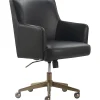 Office Chairs*Finch Belmont Ergonomic Leather Swivel Executive Chair, Charcoal (CHR10061C)
