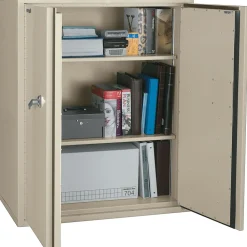 File Cabinets*FireKing 1 Hour Fire Resistant Storage Cabinet, 3-Shelf, Parchment, 19 1/4"D, Inside Delivery