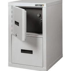 File Cabinets*FireKing ® FireShield 2-Drawer Vertical File Cabinet, Letter/Legal, Diamond Stone (2S1822-DDSSF)