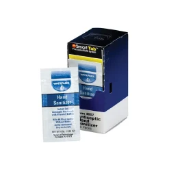 First Aid Only Antiseptic Hand Sanitizer Packets, 10/Box (FAE-4007)<SmartCompliance Online