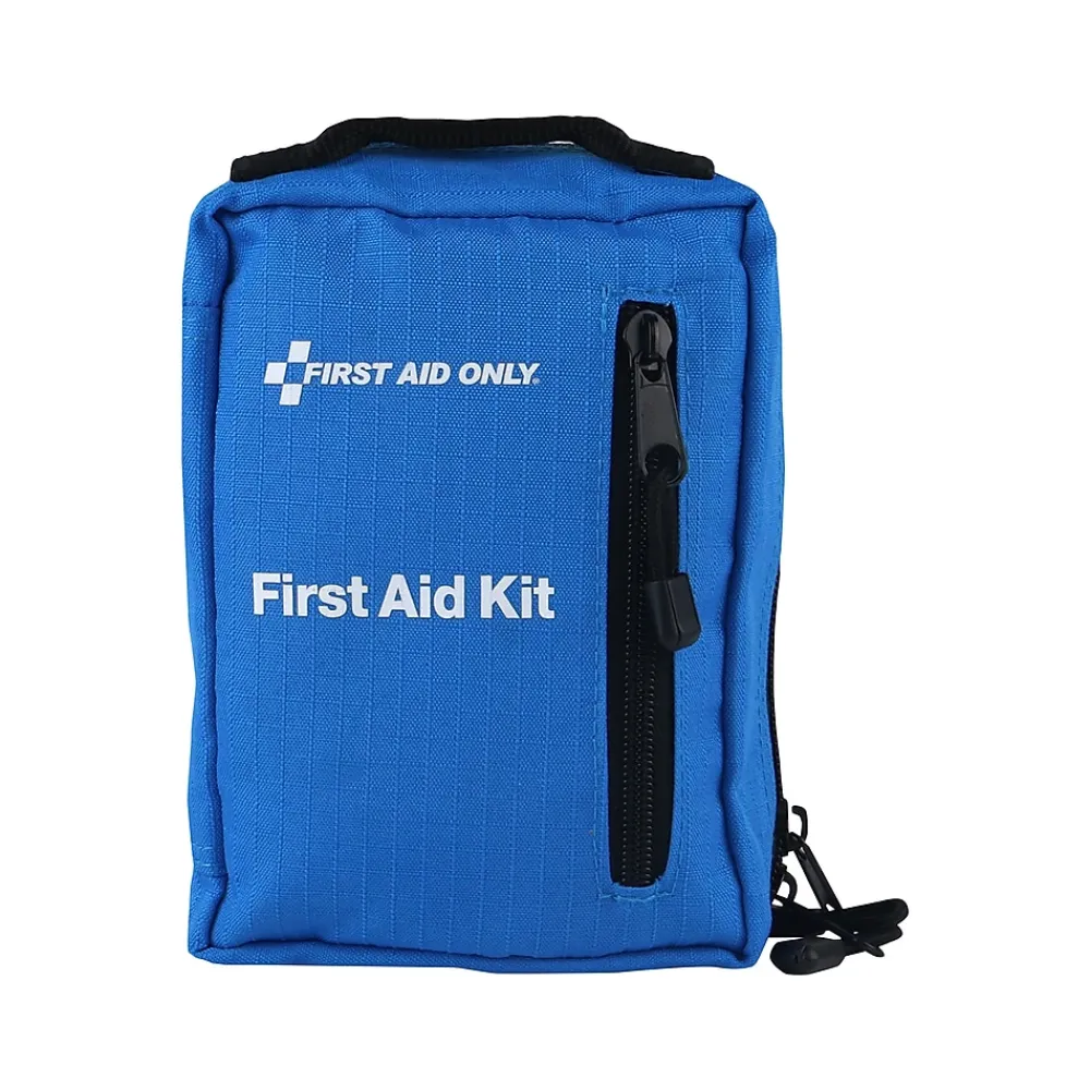 First Aid Only Essential On-The-Go First Aid Kit,Fabric Case, 25 Person, 106 Pieces (91281)