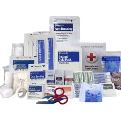 First Aid Only First Aid Kit Refill, ANSI 2021 Class A, 50 People, 184 Pieces (91360)