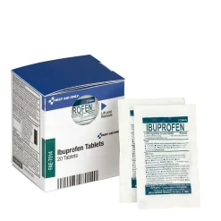 First Aid Only Ibuprofen Tablets, 200 mg, 2 Tablets/Packet, 10 Packets/Box (FAE-7014)<SmartCompliance Hot