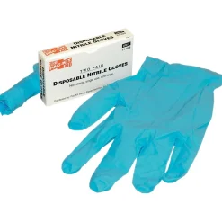Nitrile Exam Gloves, Latex Free, 4/Box (21-026/AN5011)<First Aid Only Best