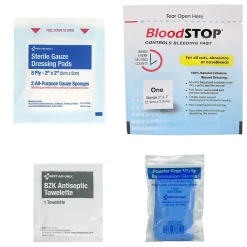 First Aid Only Nosebleed Care Kit,6 Pieces, 25 Packs/Carton (91578)