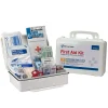 First Aid Only Plastic First Aid Kit, ANSI 2015, 25 People, 89 Pieces (90562)