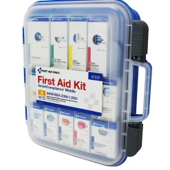 SmartCompliance First Aid Only Plastic First Aid Kit, ANSI Class A, 25 People, 112 Pieces (91537)