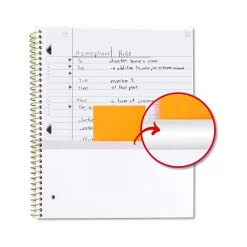 Subject Notebooks|Five Star Brushy Moves 1-Subject Notebooks, 8.5