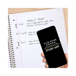 Subject Notebooks|Five Star Brushy Moves 1-Subject Notebooks, 8.5