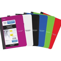 Composition Notebooks|Five Star Composition Notebooks, 7.5" x 9.7", College Ruled, 100 Sheets, Each (9120)