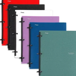 Subject Notebooks|Five Star Flex 1-Subject Notebooks, 8.5" x 11", College Ruled, 80 Sheets, Red (08120)