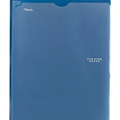 Pocket Folders|Five Star Pocket and Prong 3-Hole Punched 2-Pocket Folders, Assorted Colors (34136)