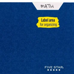 Pocket Folders|Five Star 4-Pocket Laminated Folder, Assorted Colors (33106)