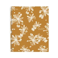 Subject Notebooks|Five Star Soft Petals 1-Subject Notebooks, 8.5" x 11", College-Ruled, 80 Sheets, Assorted Colors, 2/Pack (820331)