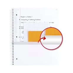 Subject Notebooks|Five Star Soft Petals 1-Subject Notebooks, 8.5