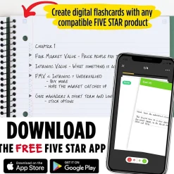 Subject Notebooks|Five Star 1-Subject Notebooks, 8.5