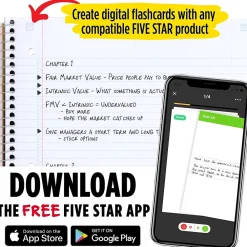 Notebooks|Five Star 3-Subject Notebooks, 8.5