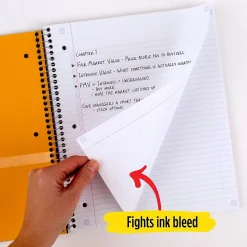 Notebooks|Five Star 3-Subject Notebooks, 8.5