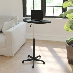 Office Desks*Flash Furniture 25" Laminate Laptop Desks Black (NANJN2792)