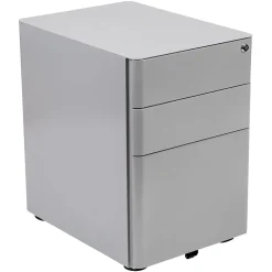 File Cabinets*Flash Furniture 3-Drawer Cabinet, Legal & Letter Files, Gray, 21" (HZCHPL01GRY)