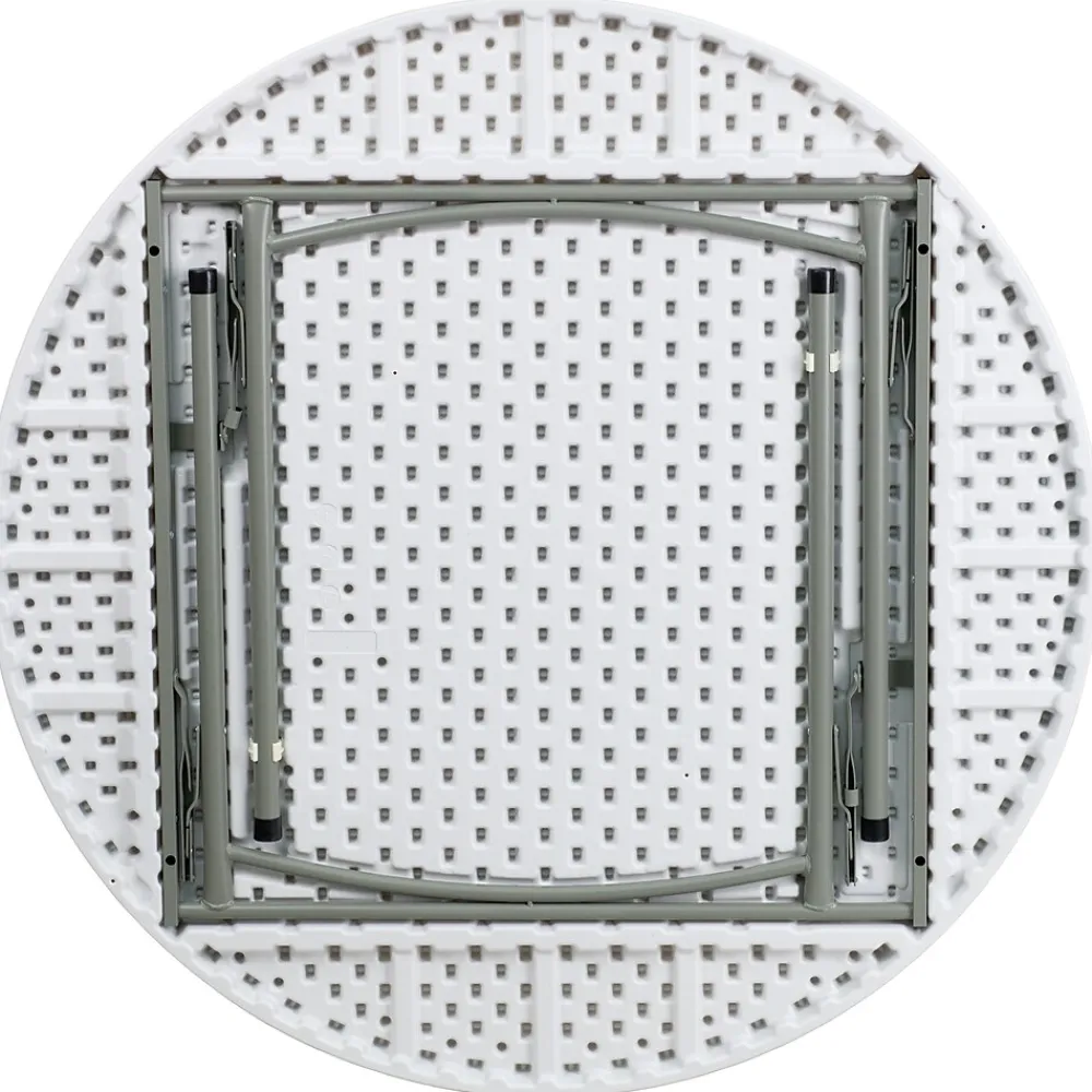 Folding Tables*Flash Furniture Elon Folding Table, 48" x 48", Granite White (DADYCZ122R)