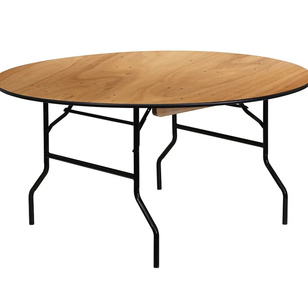 Folding Tables*Flash Furniture Furman Folding Table, 60" x 60", Natural (YTWRFT60TBL)