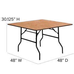 Folding Tables*Flash Furniture Gerry Folding Table, 48