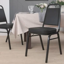 Folding & Stacking*Flash Furniture HERCULES Series Vinyl Banquet Chair, Black (FD-BHF-1-GG)