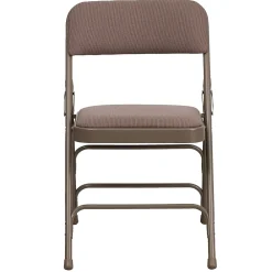 Folding & Stacking*Flash Furniture Hercules Banquet/Reception Folding Fabric Chairs, Beige, 4/Pack (BELNICK INC (NSP))