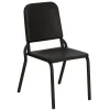 Folding & Stacking*Flash Furniture HERCULES Series Plastic Stackable Melody Band/Music Chair, Black (HFMUSIC)