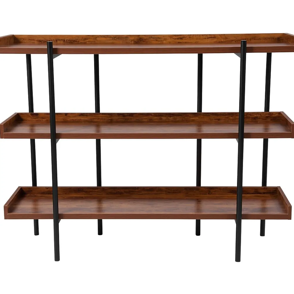 Bookcases*Flash Furniture HERCULES Series 18" Storage Shelf, Rustic (JN2542B3)