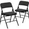 Folding & Stacking*Flash Furniture HERCULES Series Fabric Banquet/Reception Chair, Black, 2/Pack (2AWMC309AFBLK)