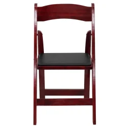 Folding & Stacking*Flash Furniture HERCULES Series Wood Folding Chair, Mahogany/Black, 2/Pack (2XF2903MAHWOOD)