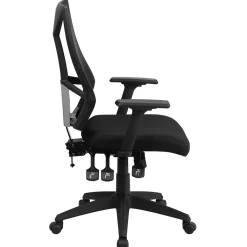 Office Chairs*Flash Furniture Ivan Ergonomic Mesh Swivel High Back Multifunction Task Office Chair, Black (HL0017)