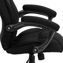 Office Chairs*Flash Furniture Jessie Ergonomic Microfiber Swivel High Back Executive Office Chair, Black (GO725BK)