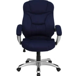 Office Chairs*Flash Furniture Jessie Ergonomic Microfiber Swivel High Back Executive Office Chair, Navy Blue (GO725NVY)