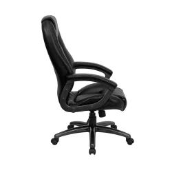 Office Chairs*Flash Furniture Jules Ergonomic LeatherSoft Swivel High Back Executive Office Chair, Black (GO7145BK)