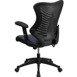 Office Chairs*Flash Furniture Kale Ergonomic Mesh Swivel High Back Executive Office Chair, Gray (BLZP806GY)
