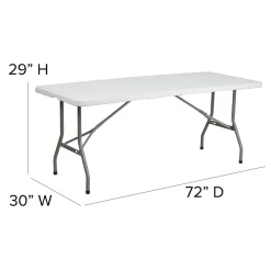 Folding Tables*Flash Furniture Kathryn Folding Table, 72