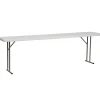 Folding Tables*Flash Furniture Kathryn Folding Table, 96" x 18", Granite White (RB1896)