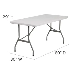Folding Tables*Flash Furniture Kathryn Folding Table, 60