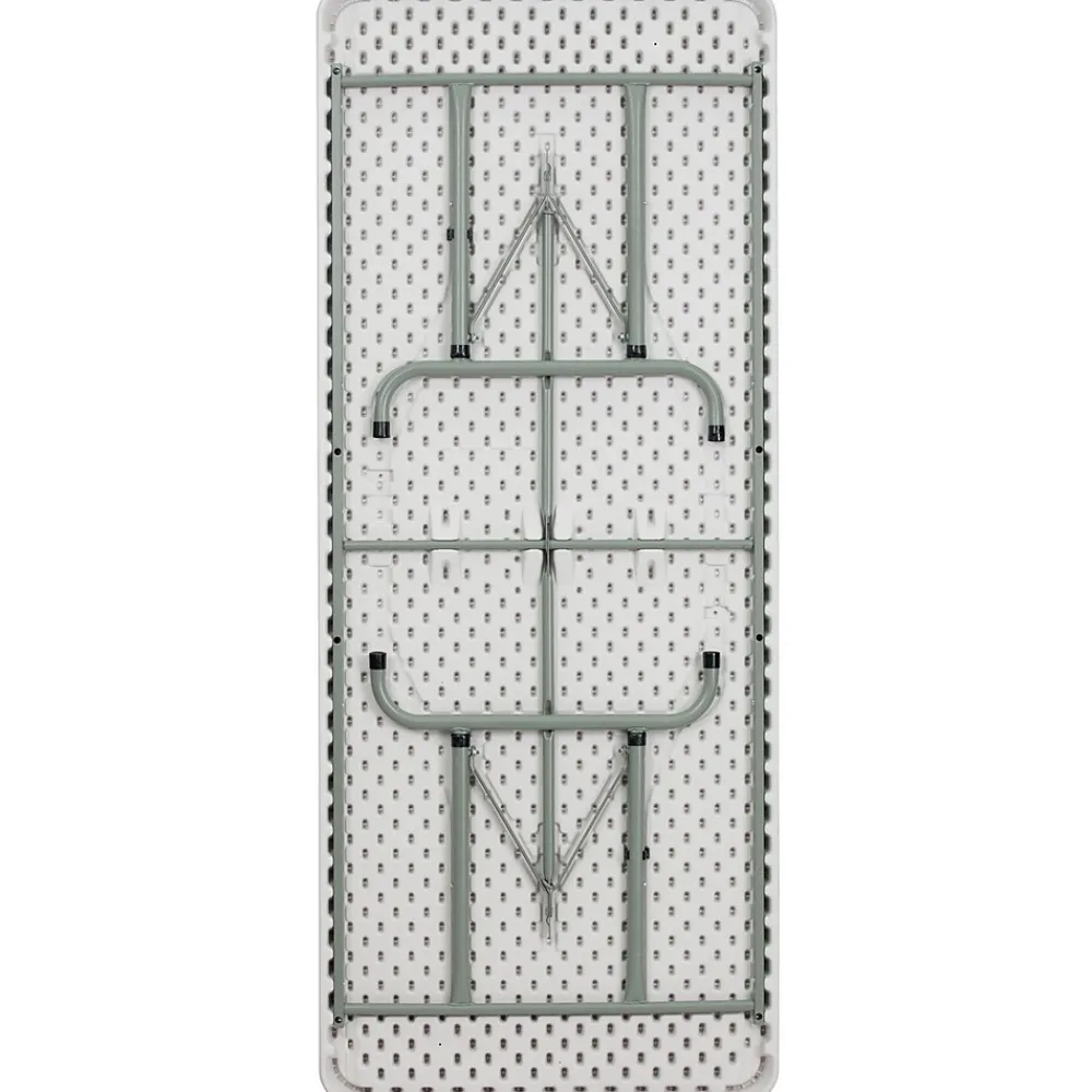 Folding Tables*Flash Furniture Kathryn Folding Table, 72" x 30", Granite White (RB3072ADJ)