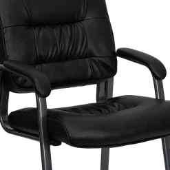 Office Chairs*Flash Furniture LeatherSoft Executive Chair, Black (BT-1404-BKGY-GG)