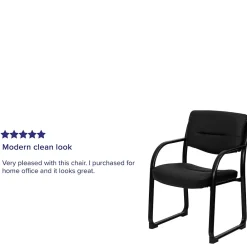 Office Chairs*Flash Furniture LeatherSoft Executive Chair, Black (BT-510-LEA-BK-GG)