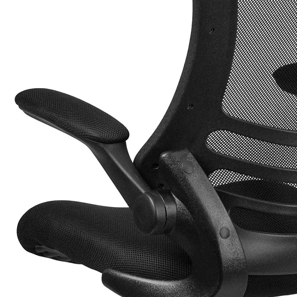 Office Chairs*Flash Furniture Mid-Back Design Mesh Task Chair, Black (BL-X-5M-D-GG)