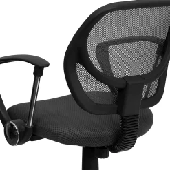 Office Chairs*Flash Furniture Neri Ergonomic Mesh Swivel Low Back Task Office Chair, Gray (WA3074GYARM)