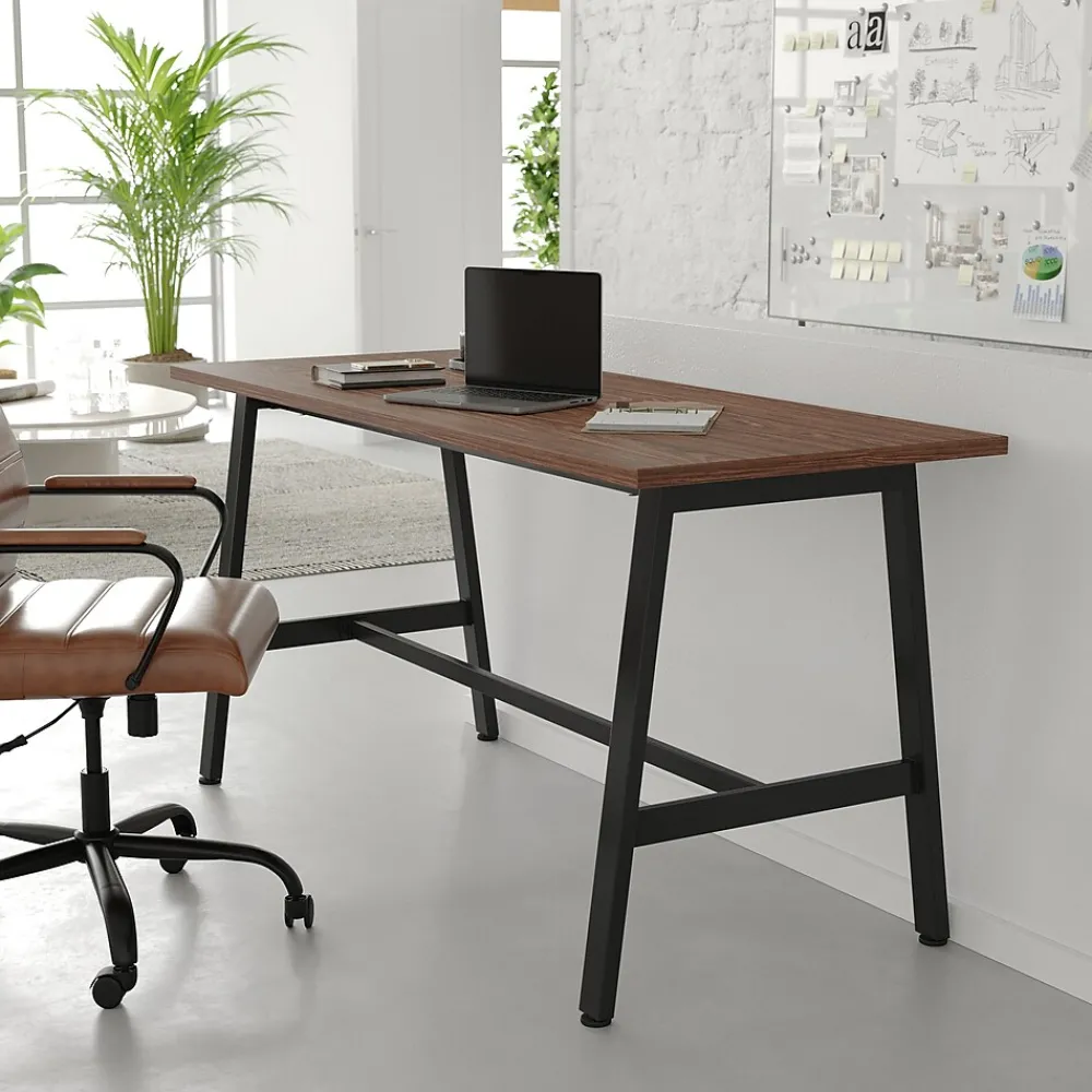 Conference Room Tables*Flash Furniture Redmond 60"W x 24"D Conference Table, Laminate, Walnut (MTM6024WLTABF)